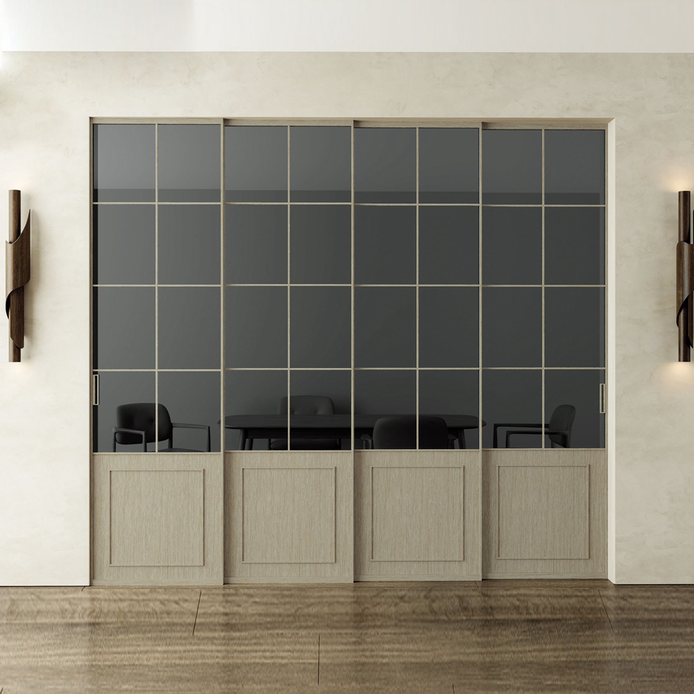 批灰轨四联动灰玻