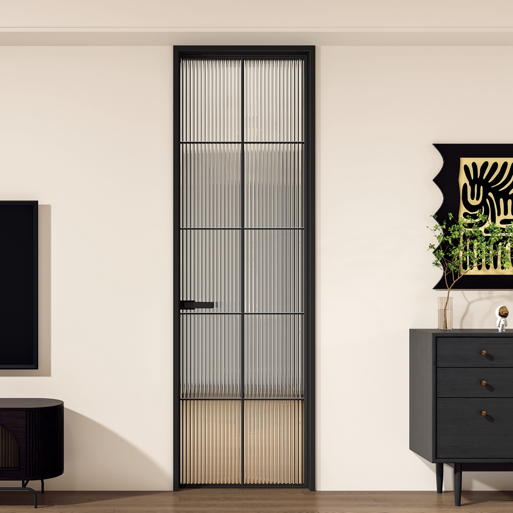 法式复古门LS-01-格条+超白长虹玻璃